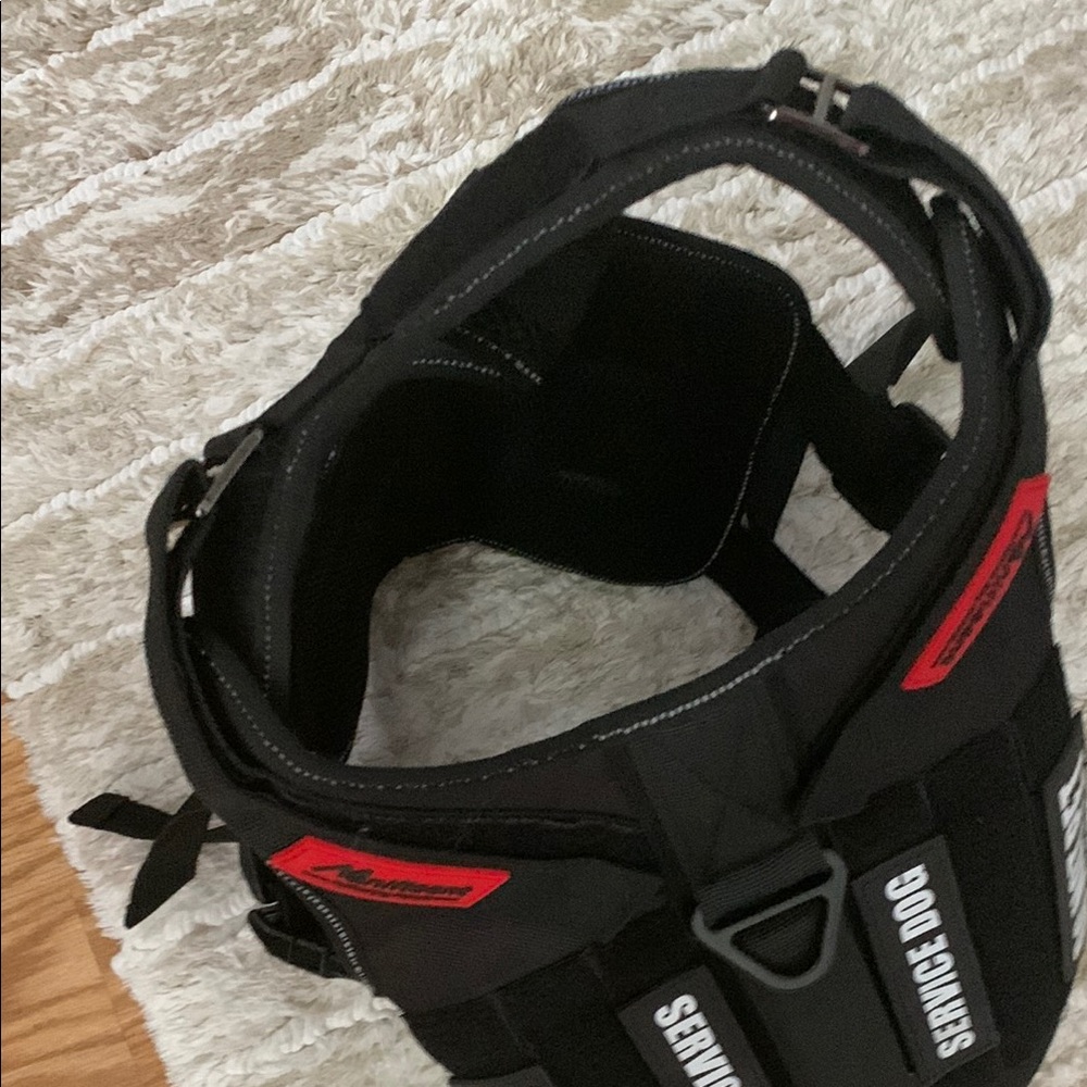 Black Service Dog Harness - Picture 12 of 16